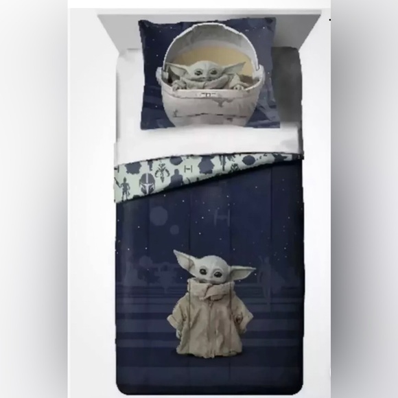Star Wars | Bedding | Star Wars Mandalorian The Child Baby Yoda 2pc ...